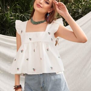 white short kurti for women